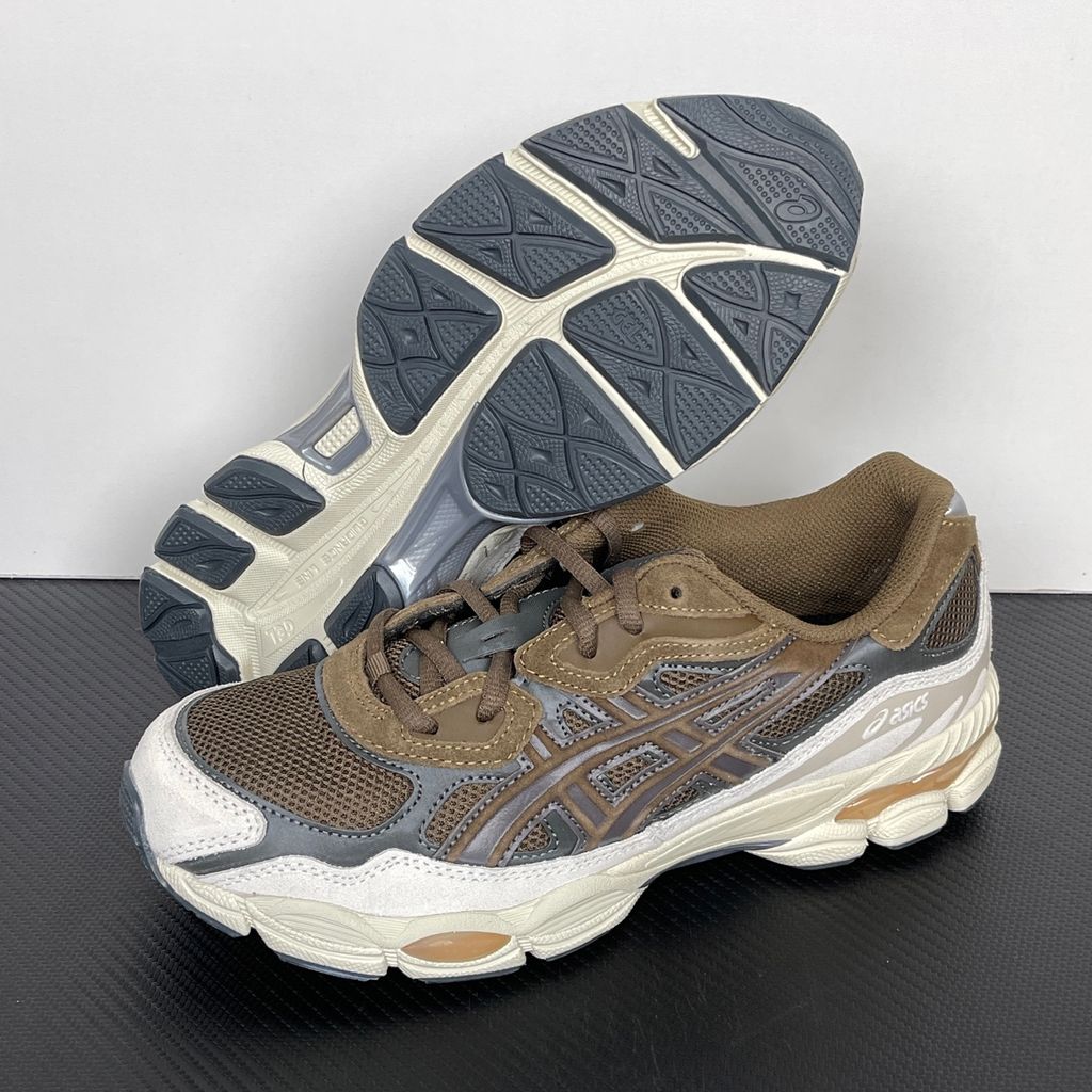 ASICS GEL-NYC 1203A383-201 Brown Storm Black Coffee unisex sneakers side view