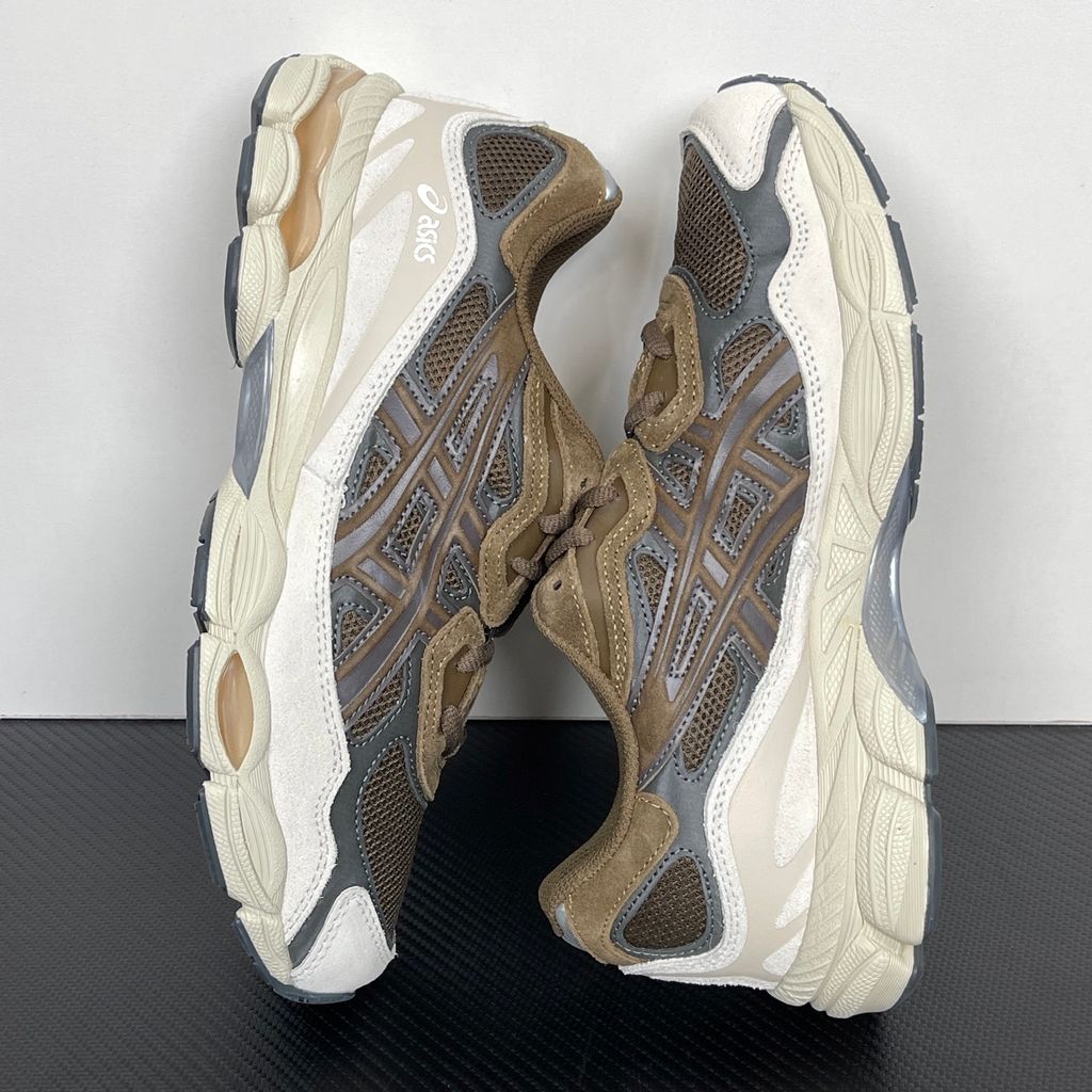 ASICS GEL-NYC 1203A383-201 Brown Storm Black Coffee unisex sneakers side view