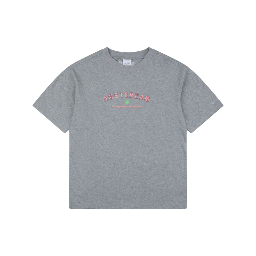 Vetements Leaf Letter Print T-Shirt