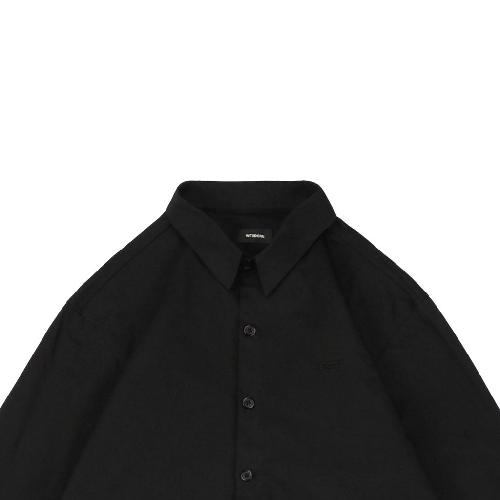 WE11DONE 80s Retro Graphic Button-Up Shirt