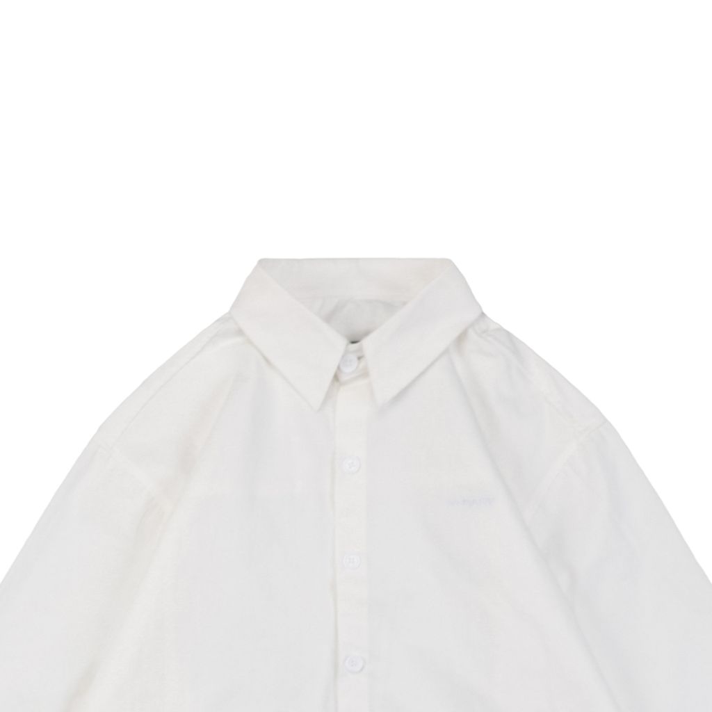 WE11DONE 80s Retro Graphic Button-Up Shirt