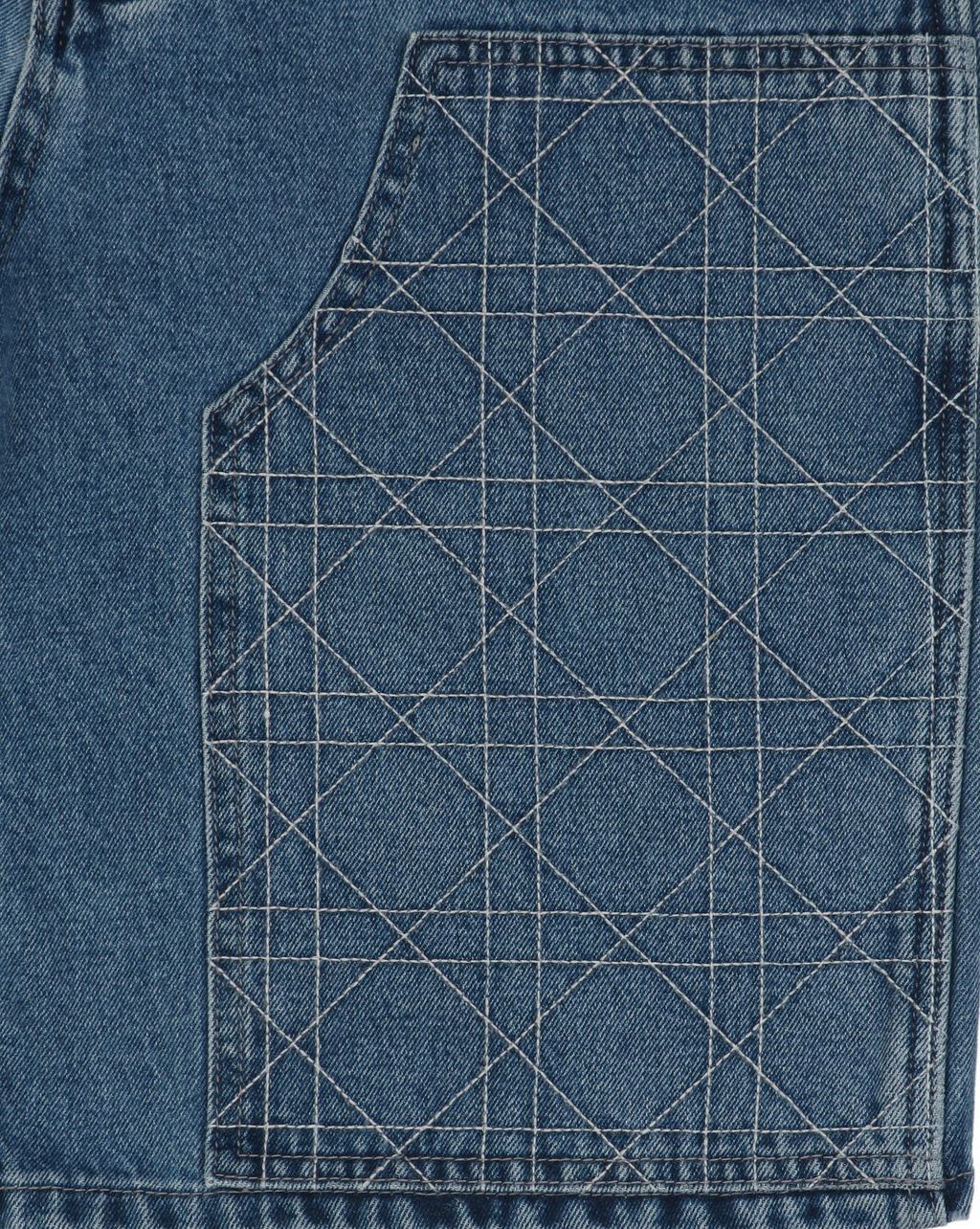 Dior Cannage Cotton Twill Five-Pocket Shorts