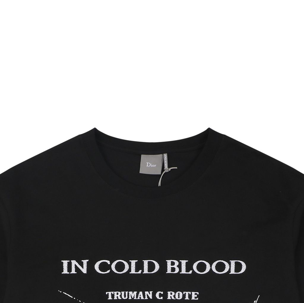 Dior 230G Combed Cotton Shattered Glass Graphic Tee