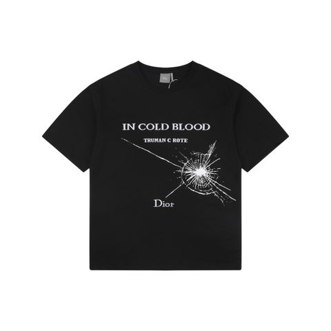 Christian Dior Cracked Glass Print T-Shirt
