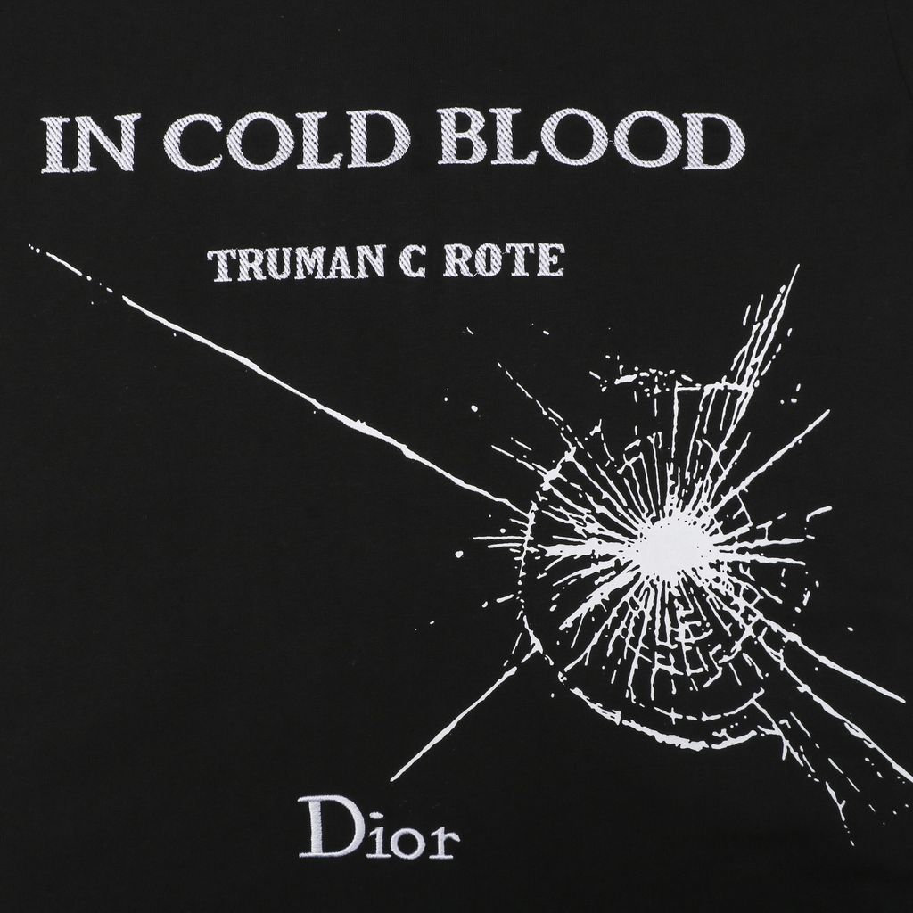 Dior Relaxed Digital Print Cracked Glass T-Shirt