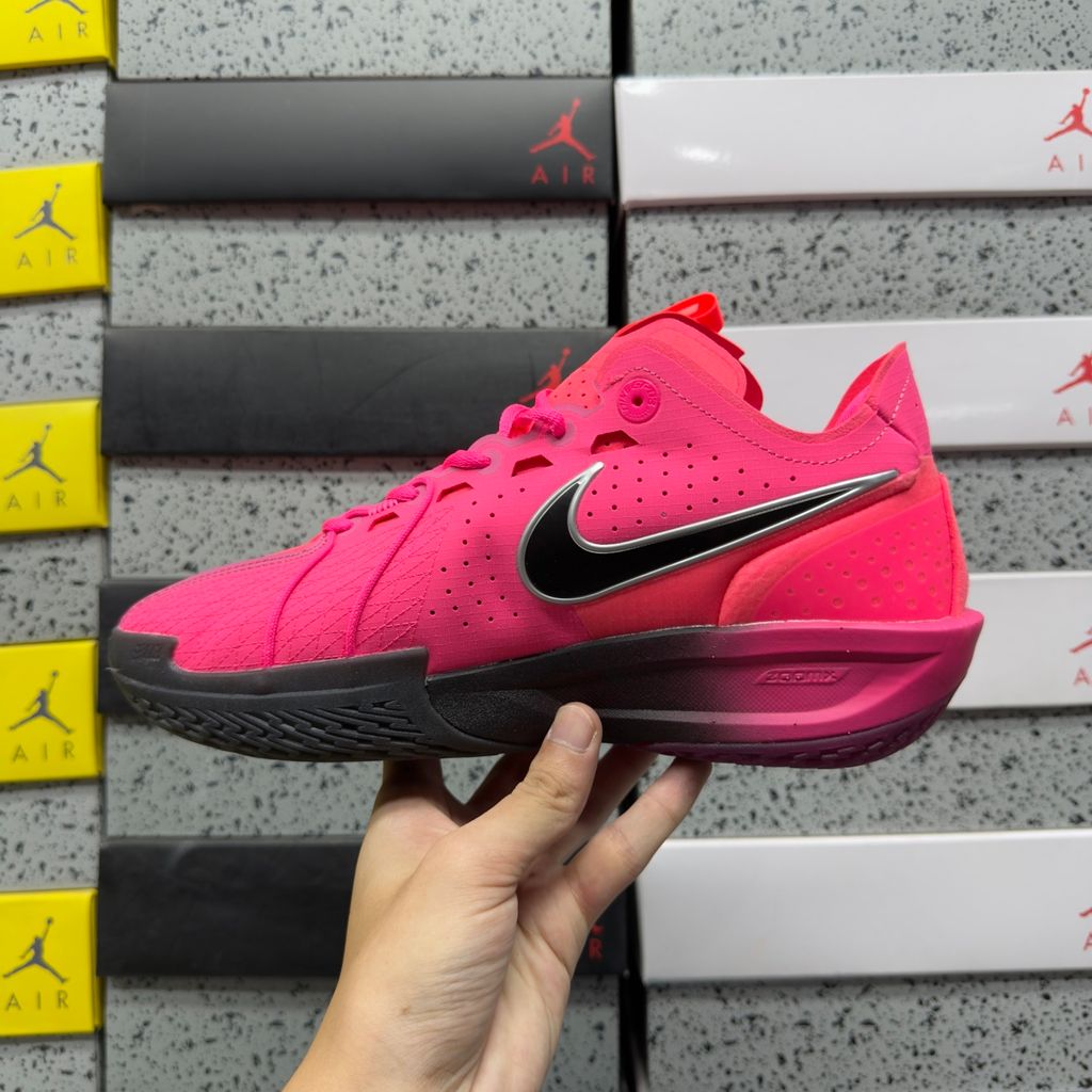 Shop Nike G.T. Cut 3 EP DV2918-600 in Hyper Pink with full-length ZoomX cushioning, Flywire support, durable EP traction and responsive court performance.
