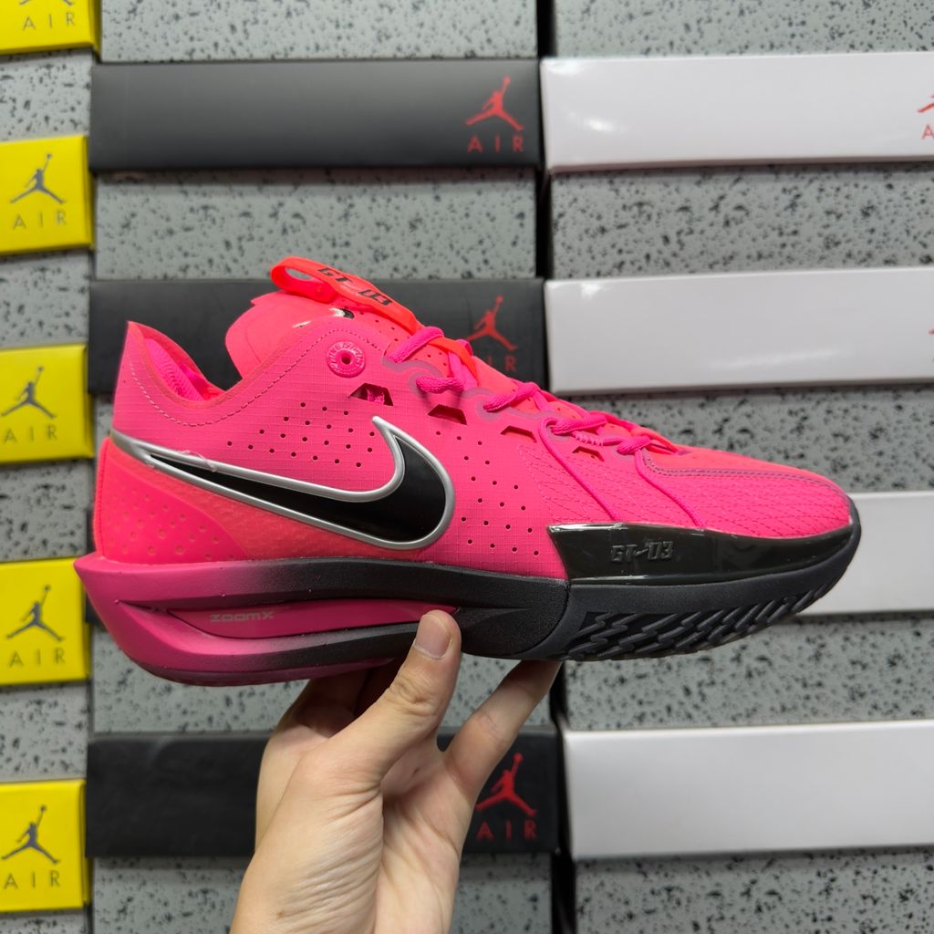 Shop Nike G.T. Cut 3 EP DV2918-600 in Hyper Pink with full-length ZoomX cushioning, Flywire support, durable EP traction and responsive court performance.