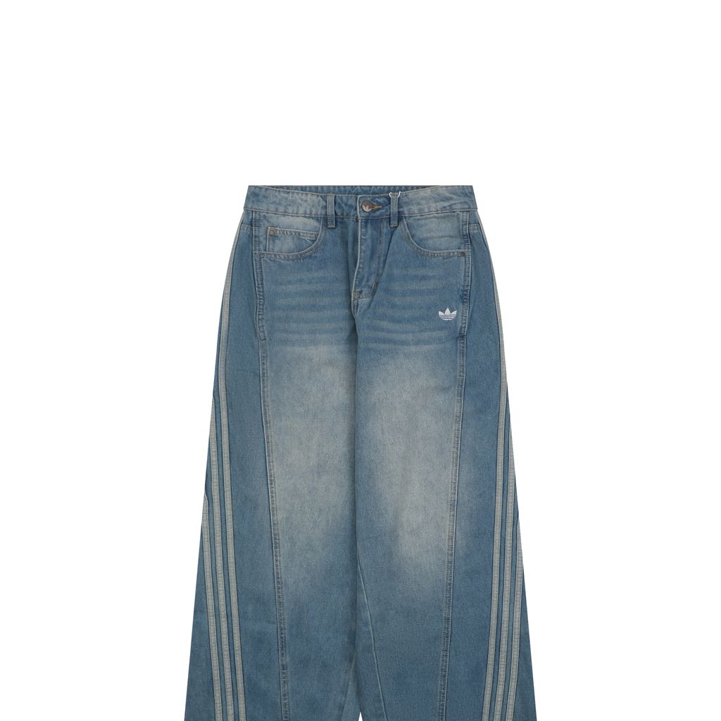 Adidas 80s Retro Embroidered Denim Pants