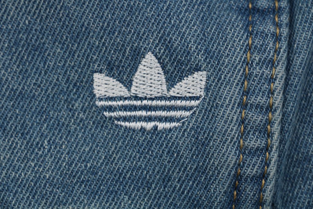 Adidas Trefoil Unisex Relaxed Denim Jeans