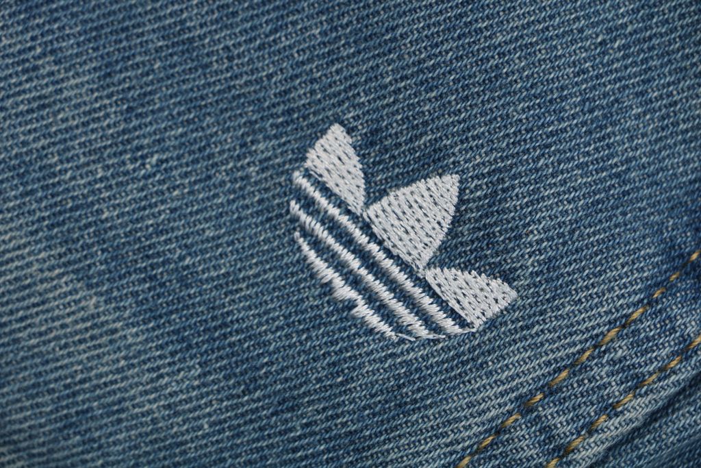 Adidas Trefoil Unisex Relaxed Denim Jeans