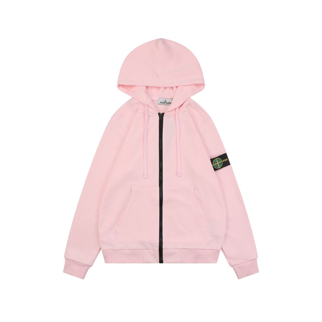 Stone Island Arm Badge Hooded Jacket