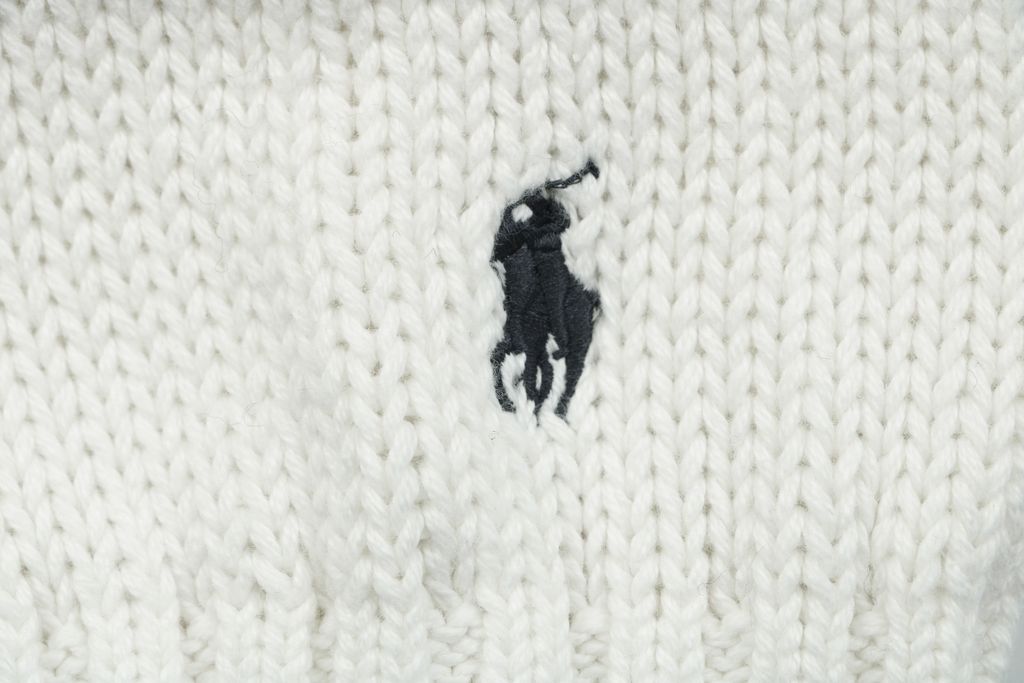 Ralph Lauren Tajima Embroidered Pony Sleeve Sweater