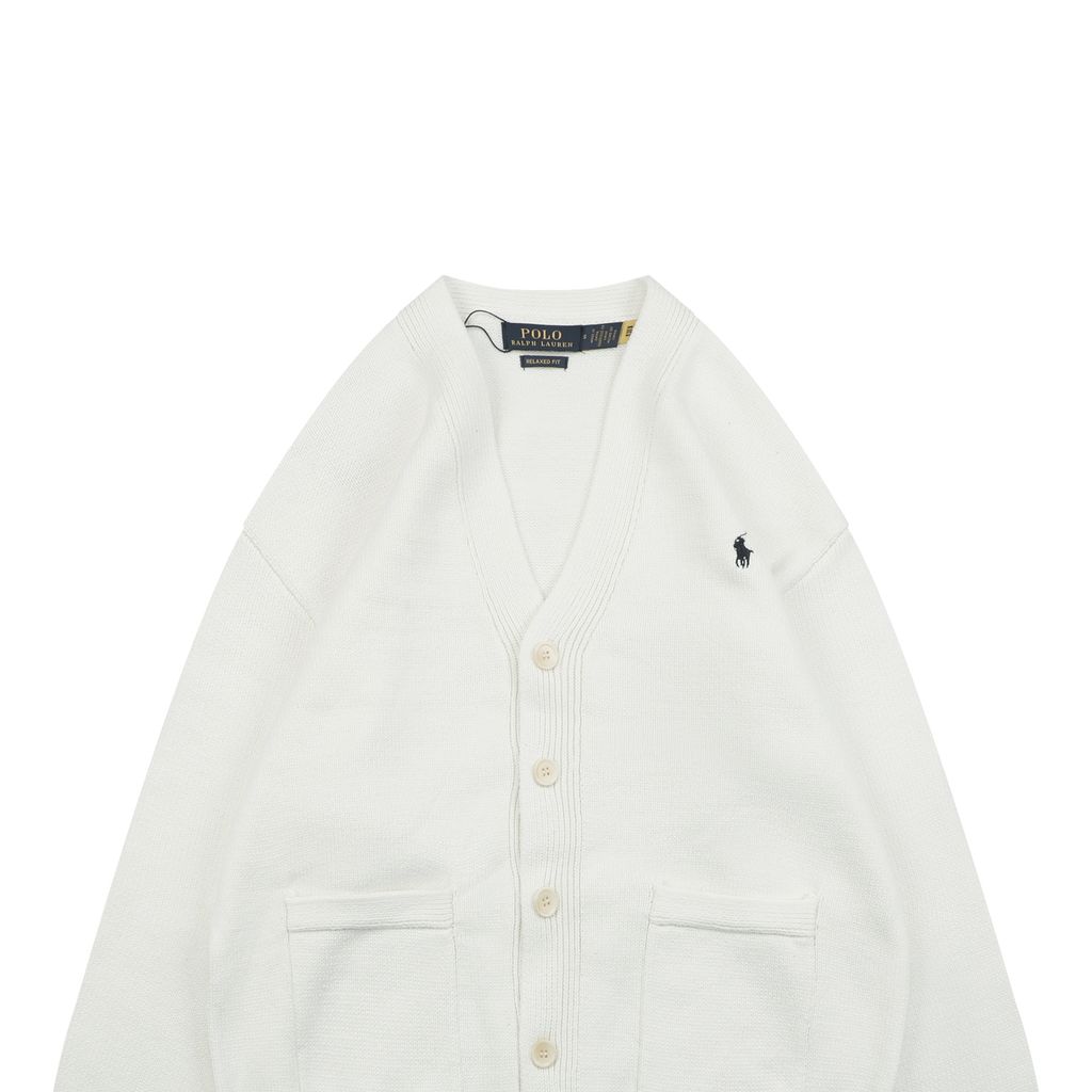 Ralph Lauren Heavyweight Cotton STOLL Knit Cardigan