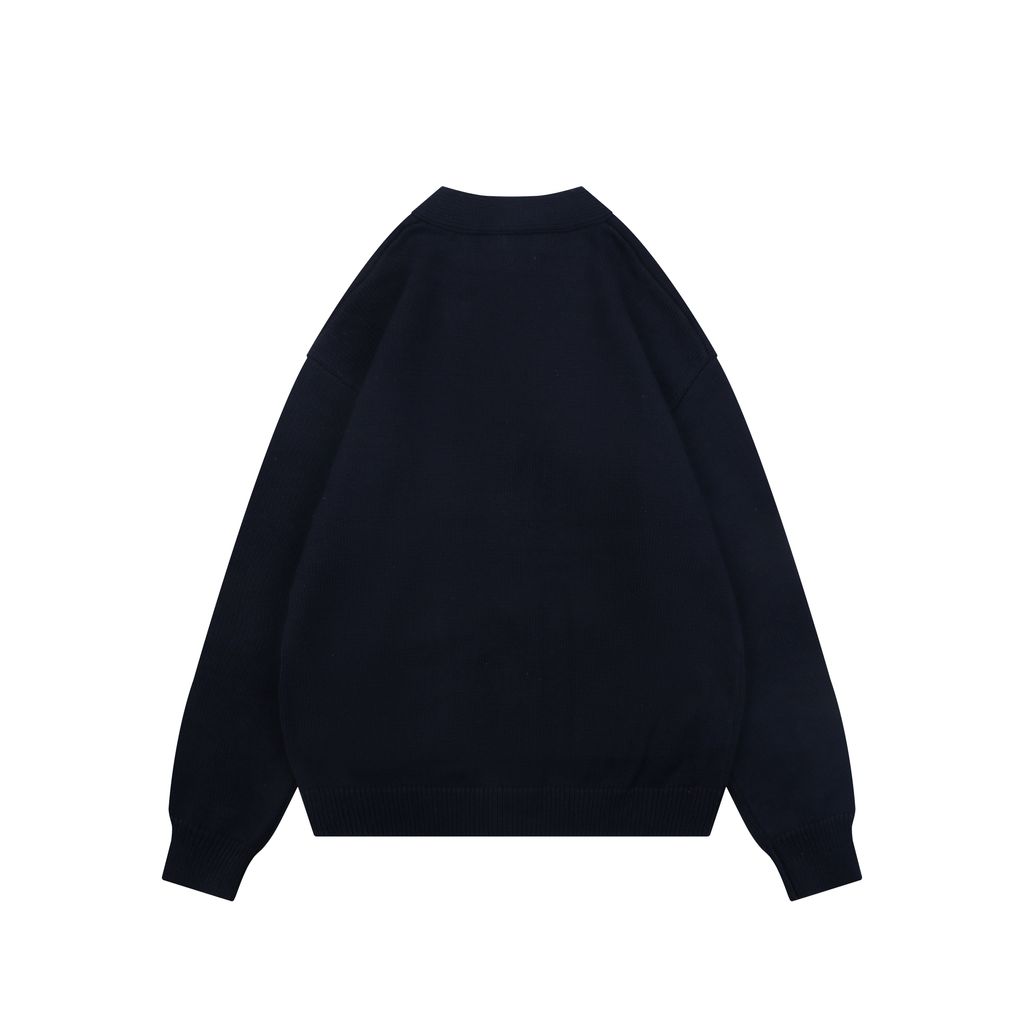 Ralph Lauren Pony Five-Button Pocket Cardigan Navy