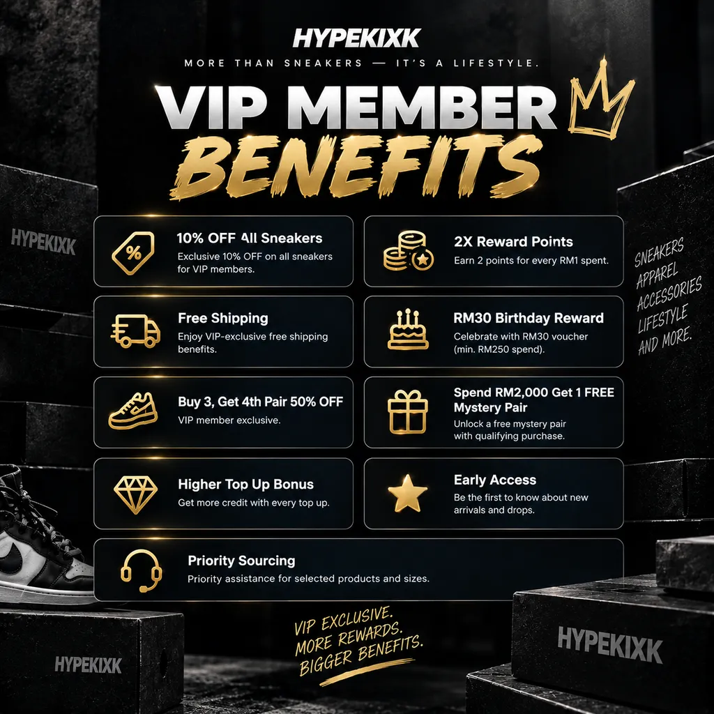 HYPEKIXK VIP Member Benefits