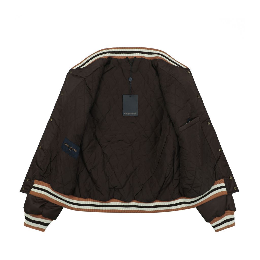 Louis Vuitton Vintage Woolen Baseball Jacket