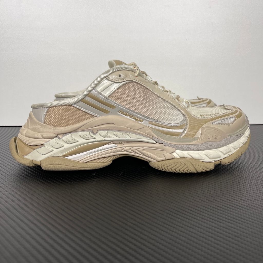 Balenciaga Triple S.2 Mule 875020 WTSM0 9900 Beige Mix side view