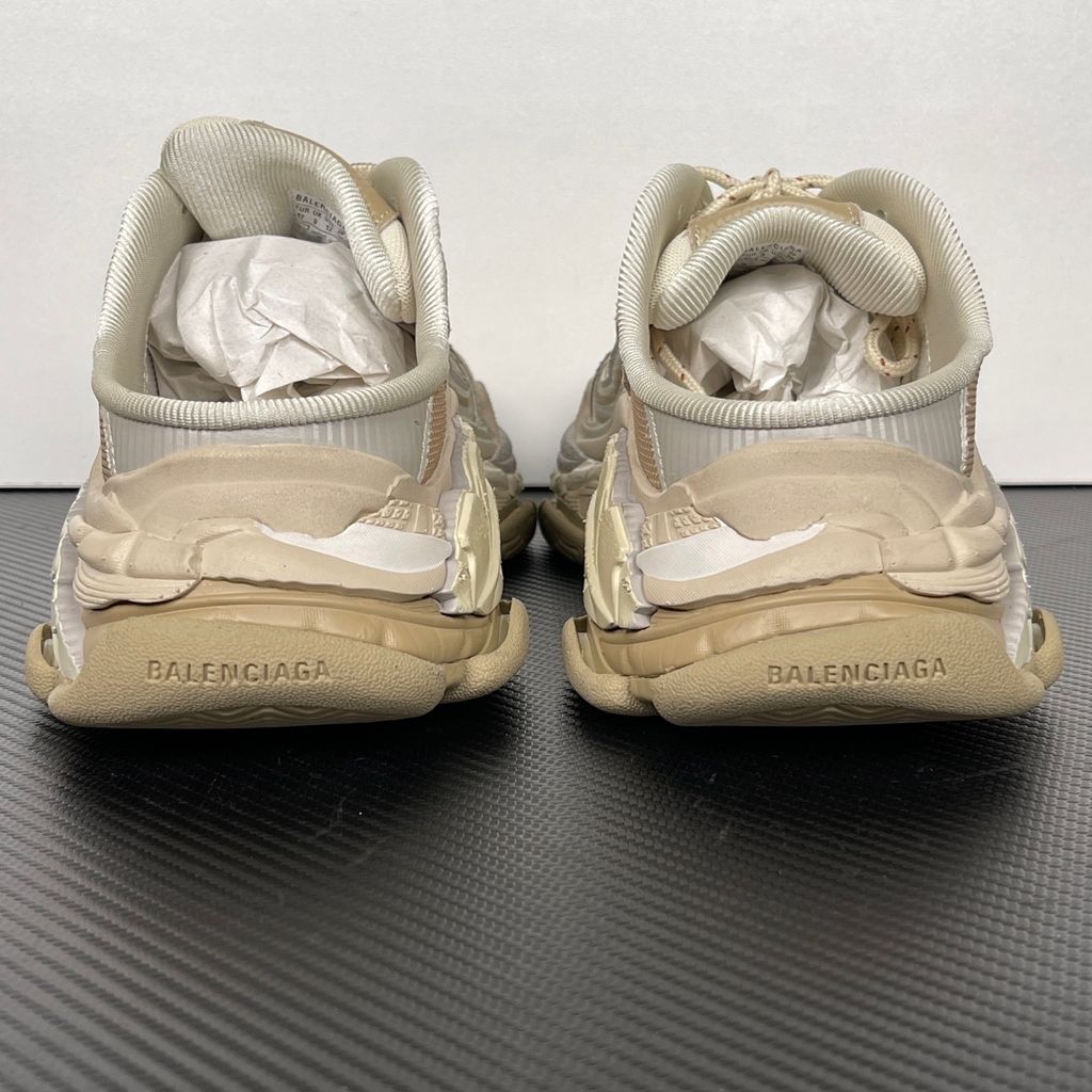 Balenciaga Triple S.2 Mule 875020 WTSM0 9900 Beige Mix side view