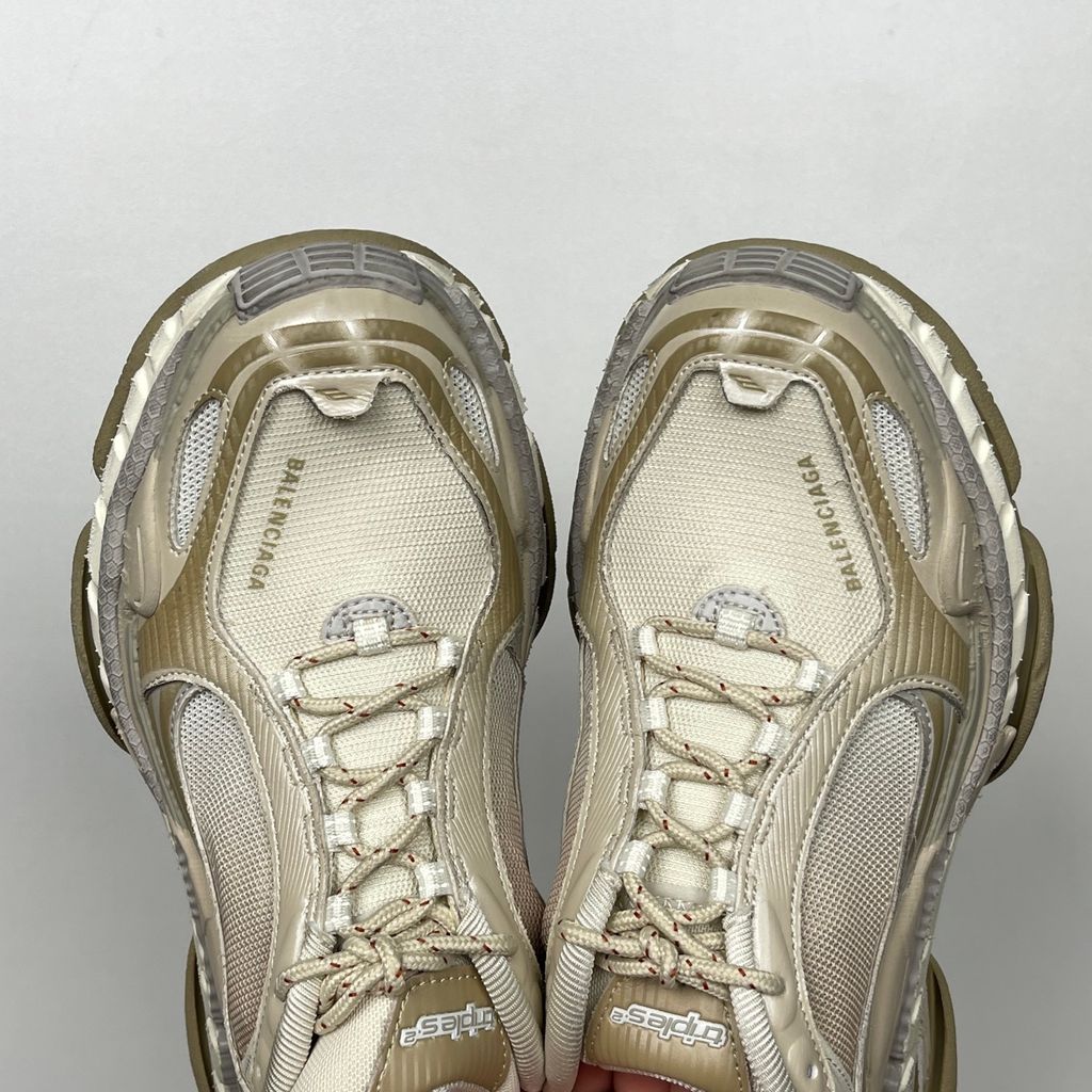 Balenciaga Triple S.2 Mule 875020 WTSM0 9900 Beige Mix side view
