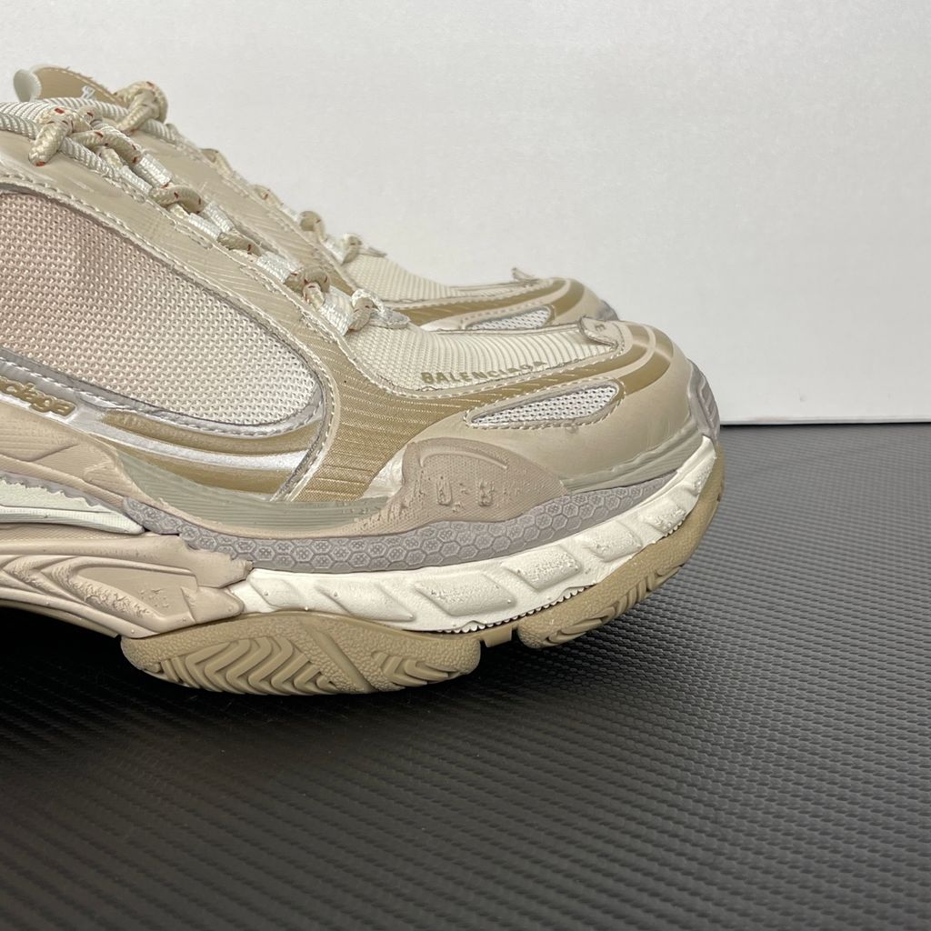Balenciaga Triple S.2 Mule 875020 WTSM0 9900 Beige Mix side view