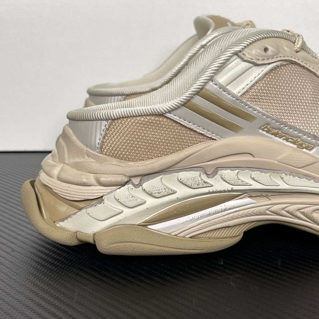 Balenciaga Triple S.2 Mule 875020 WTSM0 9900 Beige Mix side view