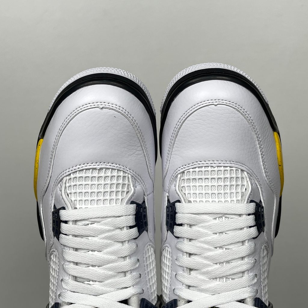 Air Jordan 4 Retro Rare Air Tour Yellow IO2463-102 White Yellow side view