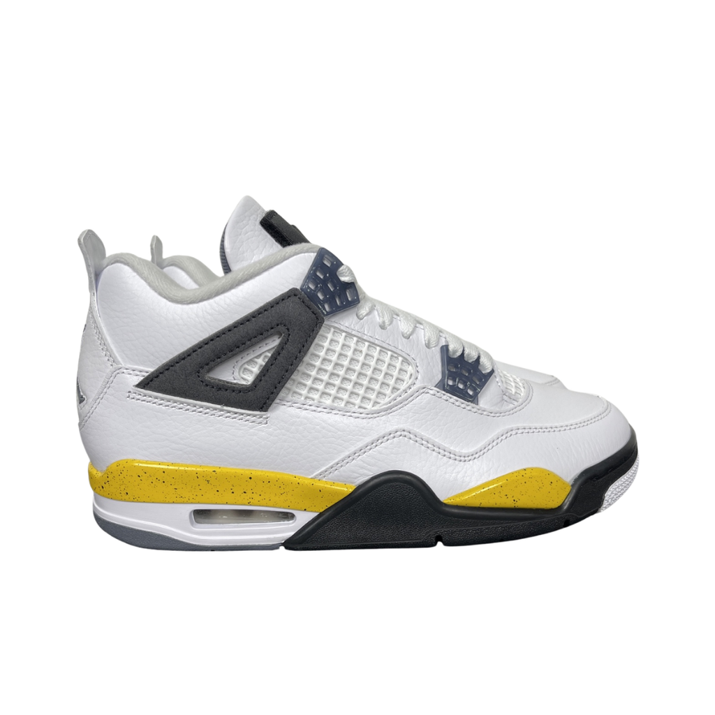 Air Jordan 4 Retro Rare Air Tour Yellow IO2463-102 White Yellow side view