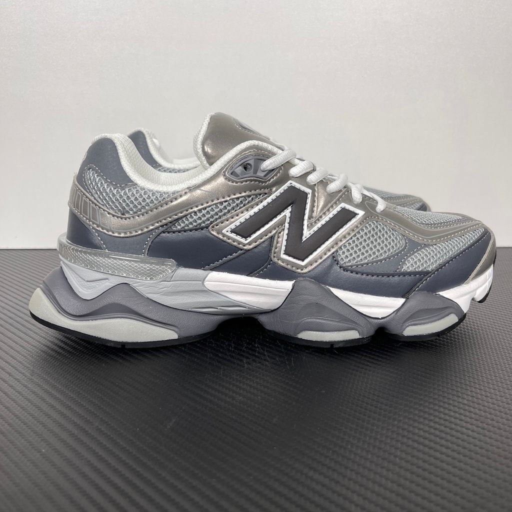 New Balance 9060 U906051K Magnet Faded Black Grey Black sneakers side view