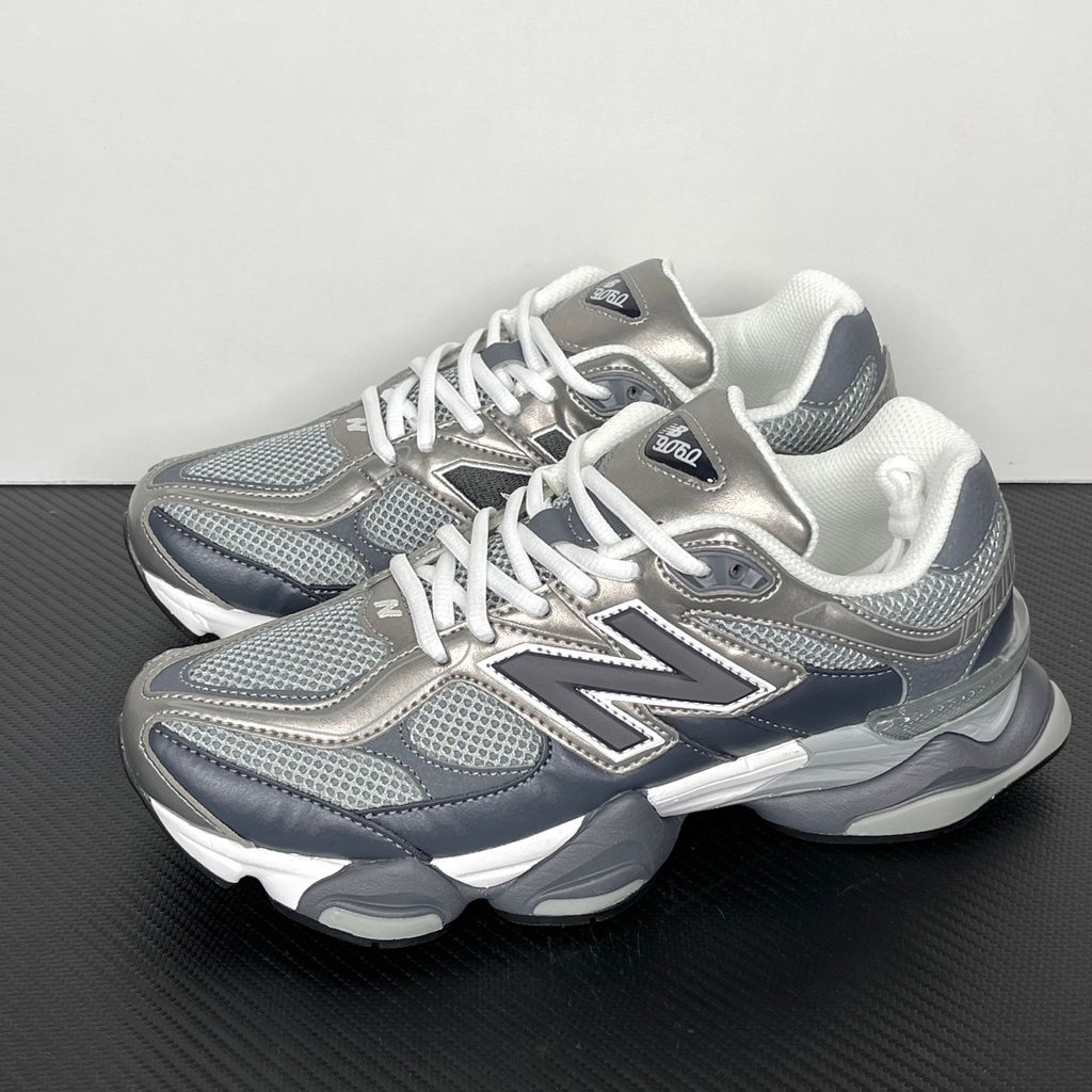 New Balance 9060 U906051K Magnet Faded Black Grey Black sneakers side view
