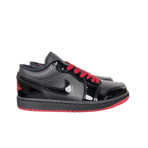 Air Jordan 1 Low 553558-606 Gym Red Black White Men's Sneakers