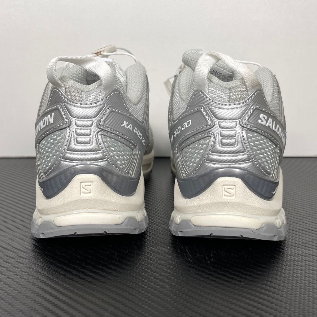 Salomon XA PRO 3D 477736 Silvery Silver Vanilla Unisex Outdoor Sneaker