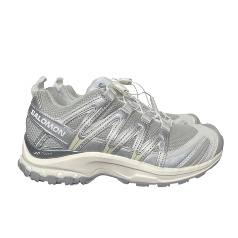 Salomon XA PRO 3D 477736 Silvery Silver Vanilla Unisex Outdoor Sneakers