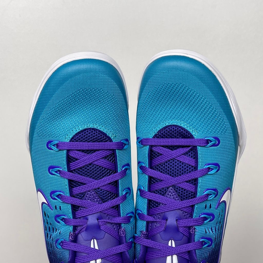 这个款命名我建议这样处理最稳： Official Nike name: Kobe 9 Low Protro Official color: Fierce Purple / White / Blue Lagoon Market/search name: Kobe 9 Elite Low EM Protro Hornets / Draft Day SKU: IM6119-500