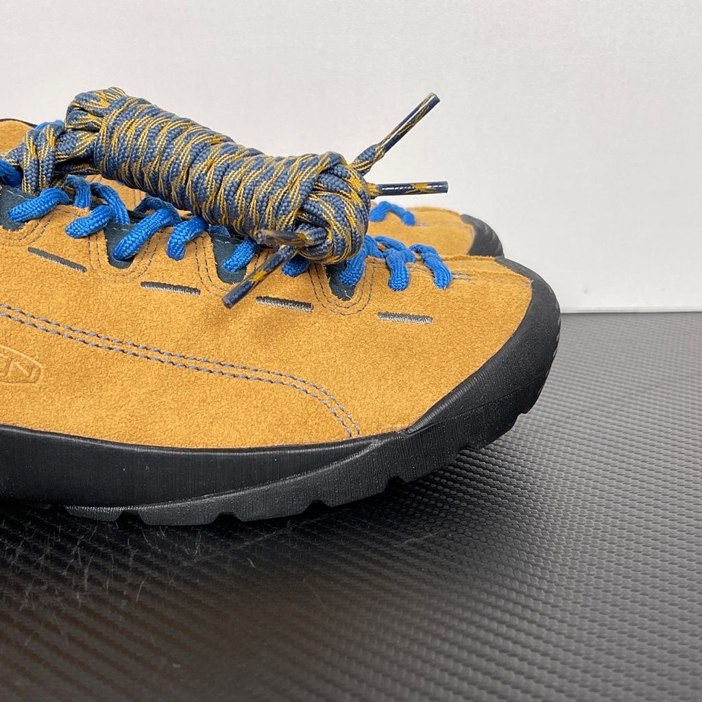 KEEN Jasper 1002661 Cathay Spice Orion Blue Men's Suede Outdoor Sneakers