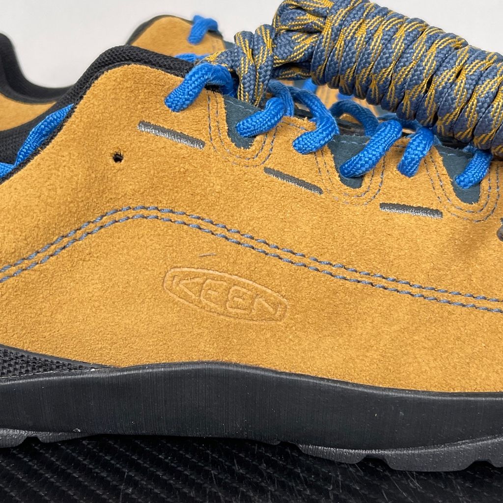 KEEN Jasper 1002661 Cathay Spice Orion Blue Men's Suede Outdoor Sneakers