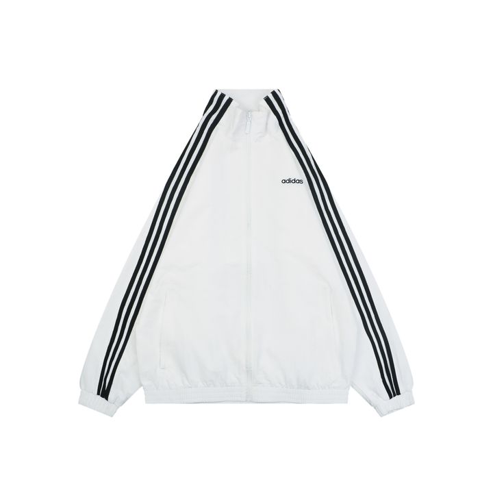 Adidas Trefoil Small Letter High-Neck Jacket White