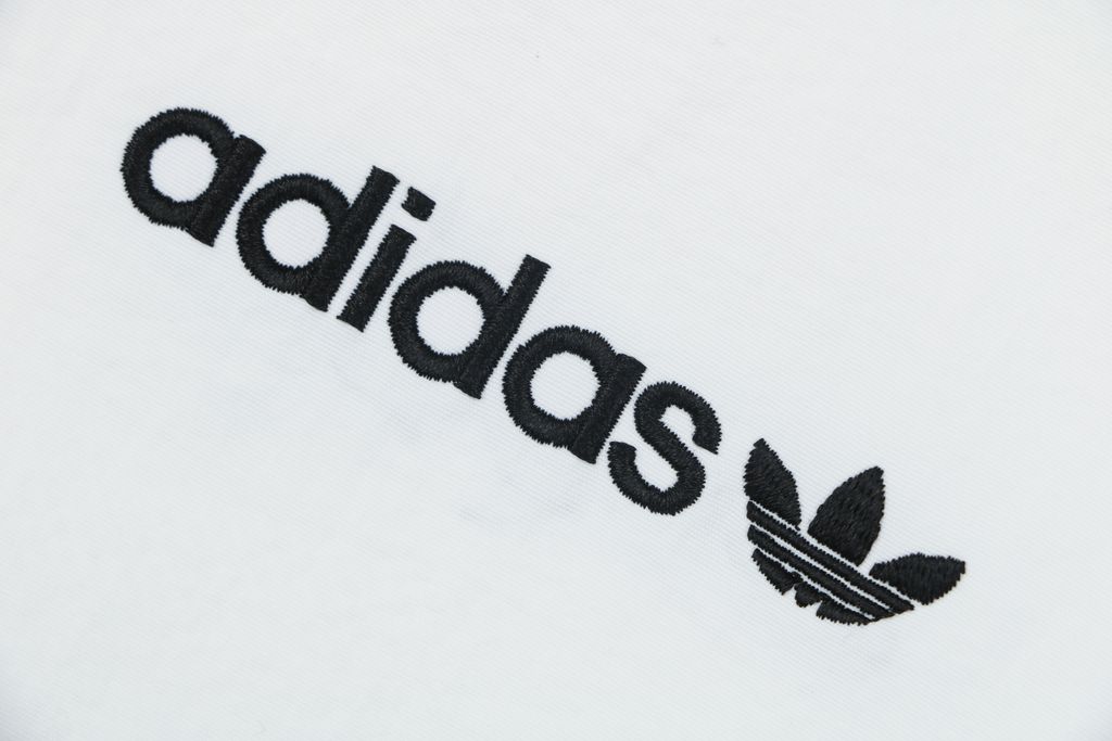 Adidas White Three-Stripes Nylon Blend Track Jacket