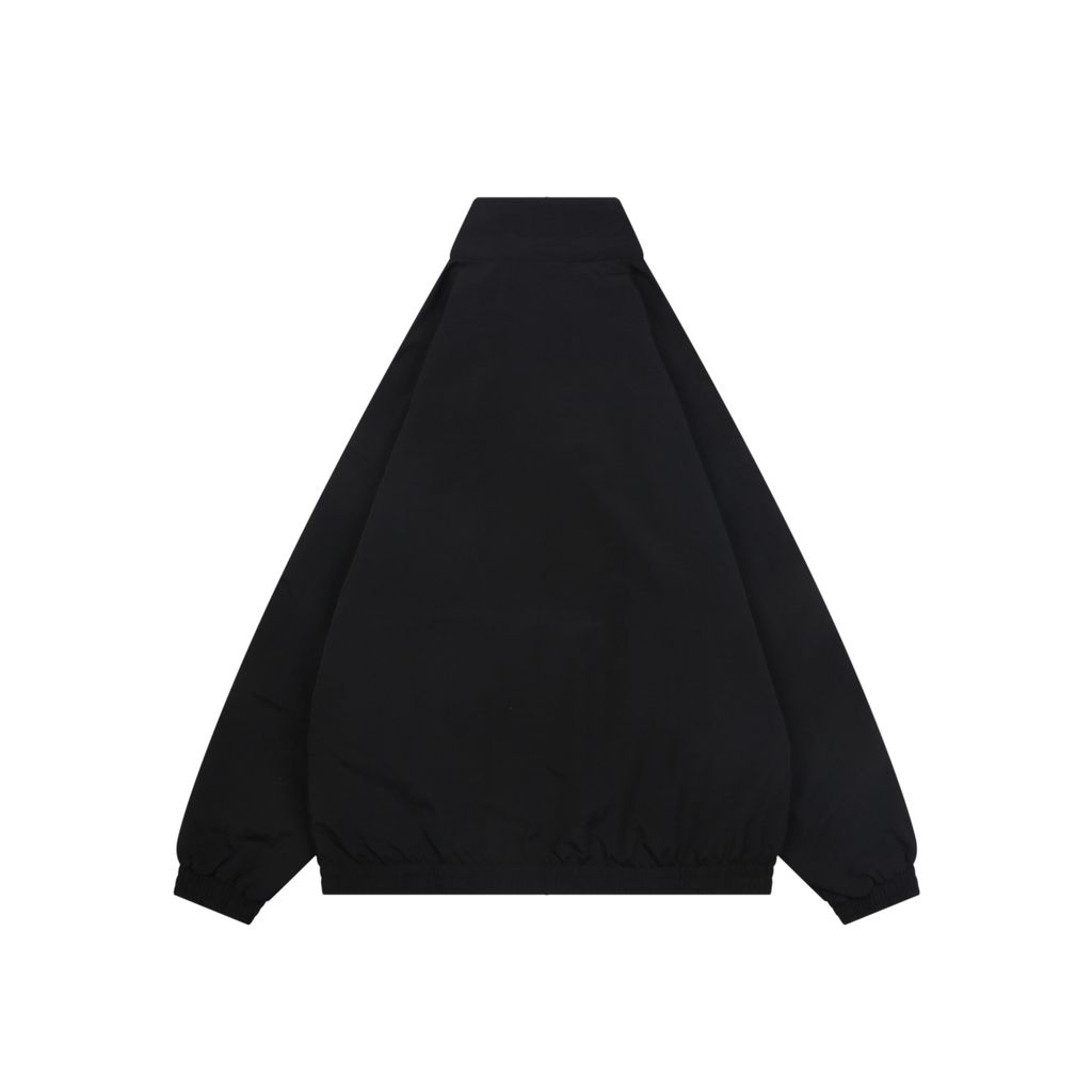 Adidas Trefoil Small Letter High-Neck Jacket Black