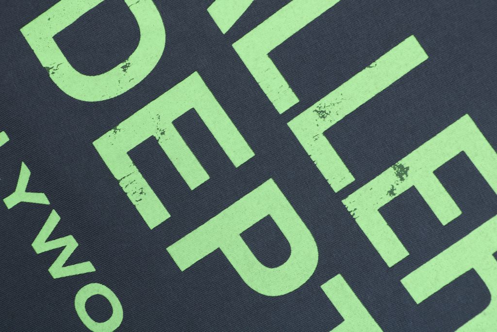 Gallery Dept Vintage Washed Neon Letter Long Sleeve Shirt