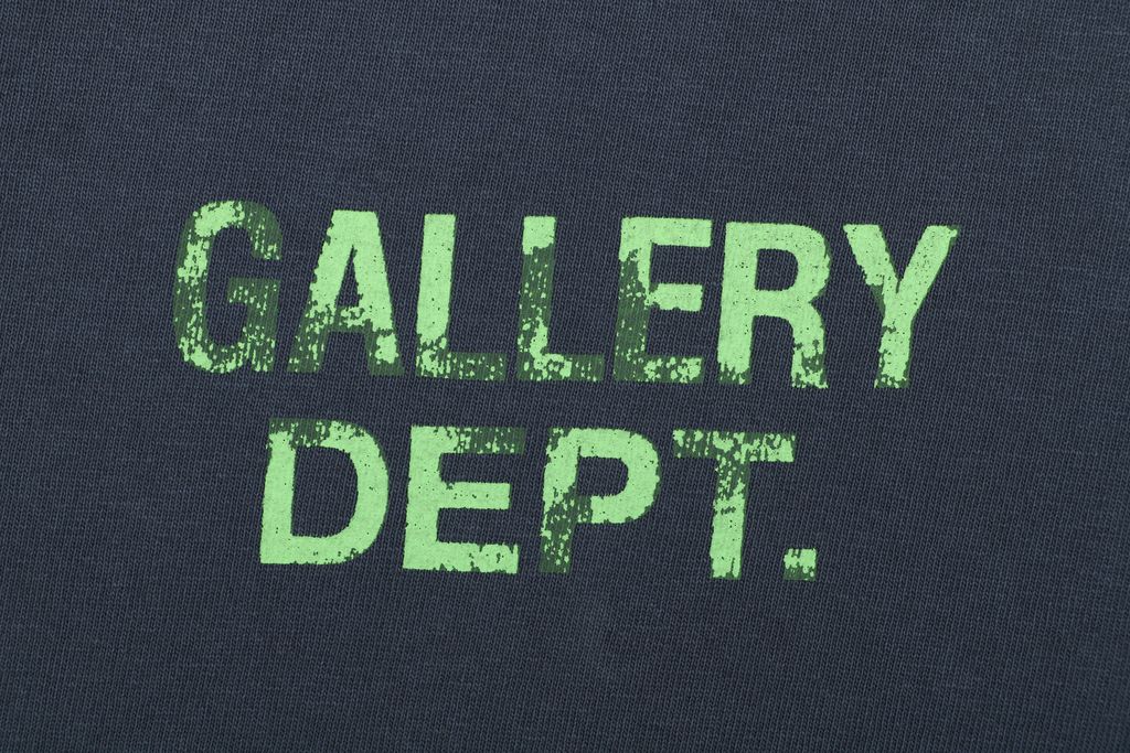 Gallery Dept Vintage Washed Neon Letter Long Sleeve Shirt