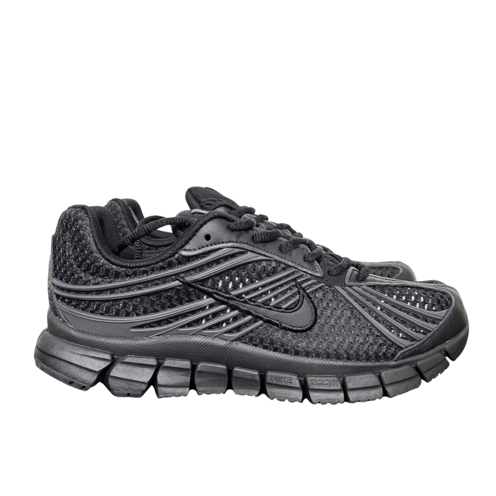 Shop Nike Zoom Skylon 11 IU7360-002 in Black and Anthracite with breathable mesh, Air Zoom cushioning, Cushlon foam and retro Y2K running style.