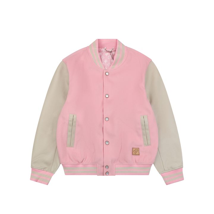 Louis Vuitton Pont Neuf Varsity Jacket Pink