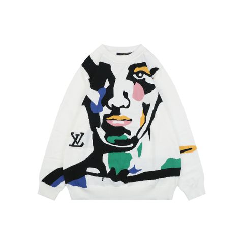 Louis Vuitton Abstract Figure Crewneck Sweater