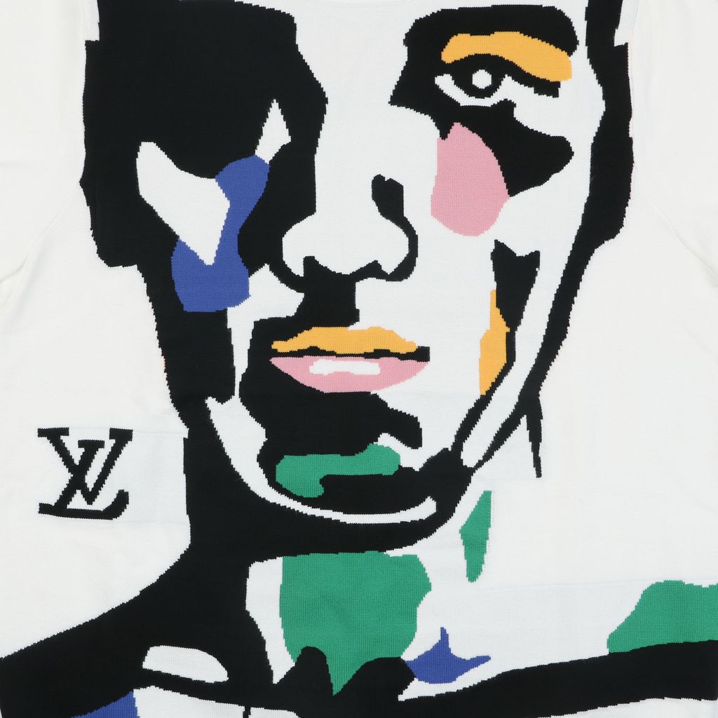 1. Louis Vuitton Relaxed Anti-Pilling Crewneck Knit Sweater