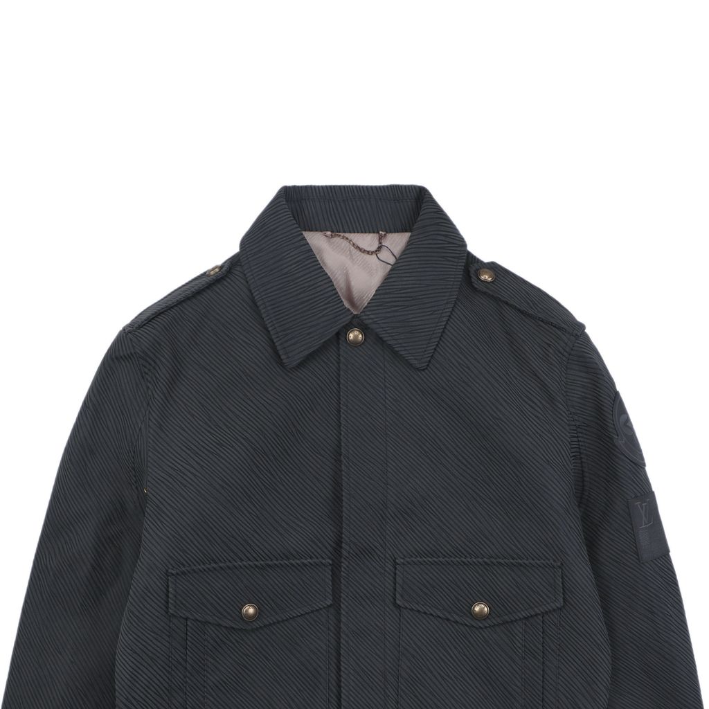 Louis Vuitton Military Epaulette Cropped Jacket