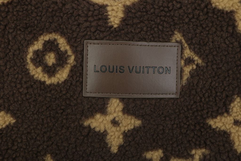 Louis Vuitton Brown Jacquard Teddy Winter Outerwear