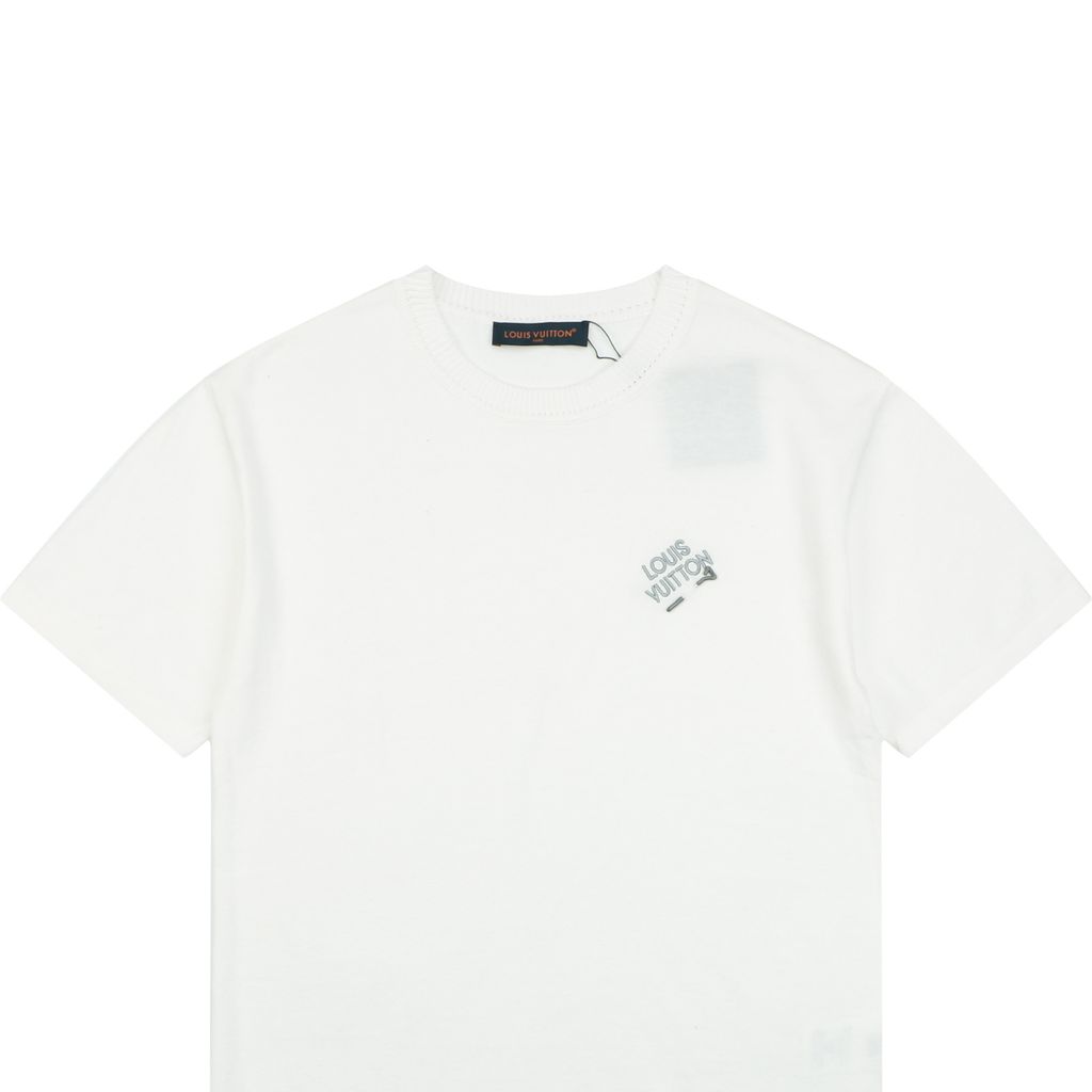 Louis Vuitton 14-Gauge Cotton Knit Short Sleeve