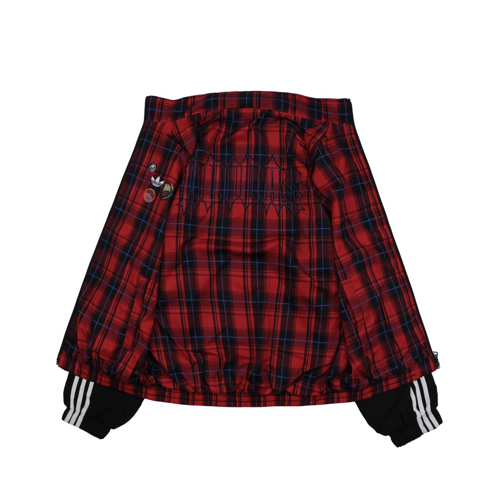 Adidas Unisex Trefoil High Collar Streetwear Jacket