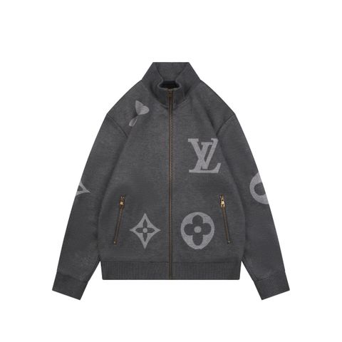 Louis Vuitton Large Monogram High-Neck Jacket