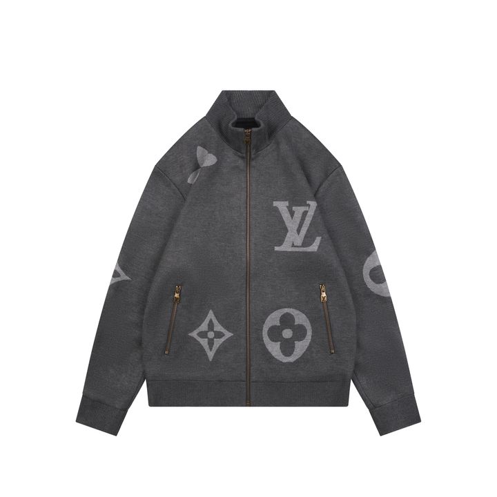 Louis Vuitton Large Monogram High-Neck Jacket